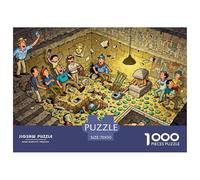 Esplorazione Tempio Puzzle in Legno Impermeabile DIY Puzzles Da 1000 Pezzi Per Adulti Sfidanti E Rompicapo Giochi Educativi