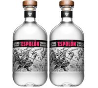 Espolòn - Tequila Blanco, 70 cl, 100% Agave Messicana con Aroma di Agave Dolce e Note di Pepe, Vaniglia e Spezie, 40% Vol (Confezione da 2)
