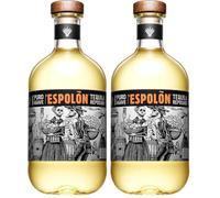 Espolòn - Tequila Reposado, 70 cl, Tequila 100% Agave Invecchiata 6 Mesi, 40% Vol (Confezione da 2)