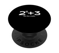 Esponente Matematica Scherzo Algebra Calcolo Insegnante PopSockets PopGrip Adesivo