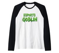 Esports Goblin Divertente Viral Meme Gaming Costume per I Giocatori Maglia con Maniche Raglan