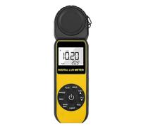 Esposimetro Digitale For Illuminamento 0,1~400.000 Lux, Testa Del Sensore Ruotata Con LUX/FC, Misuratore Di Temperatura Ambiente Portatile