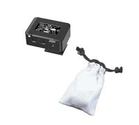 Esposimetro digitale, Fotocamera Con Display A LED 'esposimetro Scarpa Fredda Per Accessori Personalizzati Per Fotografia DSLR, facile da trasportare(Black Set)