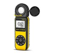 Esposimetro, Esposimetro 881D Digital LUX Ampio Range 0,1-400.000 Lux Display LCD Auto Zero Indicatore Di Basso Consumo,Casa e ufficio