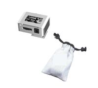 Esposimetro, Fotocamera Con Display A LED 'esposimetro Scarpa Fredda Per Accessori Personalizzati Per Fotografia DSLR,Casa e ufficio(Silver Set)