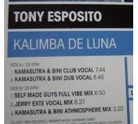 Esposito,Tony - Kalimba de luna (Kamasutra & Bini Club, 5 versions, 1999/2001) / Vinyl Maxi Single [Vinyl 12'']