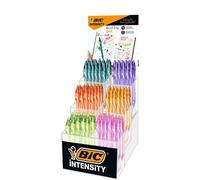 Espositore 102 penne gel Bic Quick Dry colori assortiti 520818