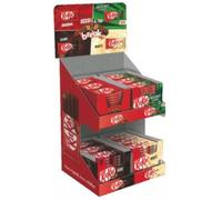 Espositore 4 Gusti Kit Kat Barretta di Cioccolato al Latte 4 Confezioni da 24 pz Barrette Snack