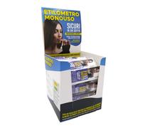 ESPOSITORE 50 ETILOMETRI MONOUSO A FIALA FREEDRIVE PER BAR, RISTORANTI, PUB