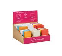 Espositore 750 biglietti + 750 buste - formato 4 e 9 - bianco/colori assortiti -