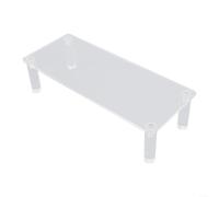 Espositore a 13 ripiani in acrilico con design trasparente per esporre profumi, statuette, gioielli, cupcake e vari oggetti da collezione (strato singolo 20 cm)