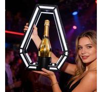 Espositore a LED per bottiglie di liquore, con telecomando, colori regolabili per club champagne e whisky