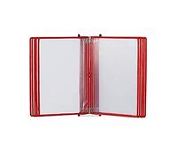 Espositore a libro a soffietto da parete Espositore da parete for poster A4, multicolore, 13x9x3,15 pollici(Black)