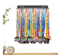 Espositore a nastro - Appendiabiti da parete per medaglie, espositore per trofei, porta badge da parete, espositore per medaglie