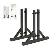 Espositore a Piastrelle In Metallo, Supporto da Terra Pesante per Campioni di Porcellana, Ceramica e Legno, Set da 2 Organizzatori Resistenti per Campioni per Fiere e Padiglioni Espositivi 50cm