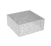 Espositore a piedistallo, espositore a piedistallo in Acrilico - Mensola Organizer a cubo 20x20x12 cm per Matrimoni, Eventi, Esposizione di Abbigliamento, Supporti per Marketing, bigiotteria