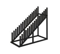 Espositore a più livelli per fiere e mostre - Scaffale versatile per pavimenti scanalati per showroom espositori di prodotti Eventi dei fornitori e promozioni di marketing