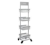 Lampa Espositore a torre con 4 ceste - R7 - 162 cm