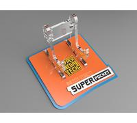 Espositore acrilico (1 unità) per Hyper Mega Tech Console retrò super tascabile