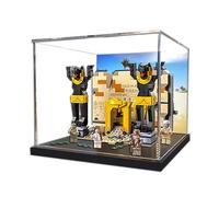 Espositore acrilico per Lego Indiana Jones Escape from The Lost Tomb 77013 - Vetrina, proteggi e decora modello con contenitore antipolvere (sfondo A)