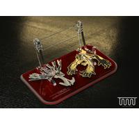 Espositore acrilico per Nintendo 3DS XL Xerneas & Yveltal Edition palmare