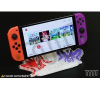 Espositore acrilico per Nintendo Switch OLED Pokémon Edizione Scarlatta e Viola