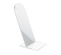 Espositore Acrilico Specchio Riflettente Fori, Design Moderno | Superficie Liscia e Lucida, Supporto Tre Dimensioni, per Fiori e Flaconi su Tavolo Vanity, 1 Pezzo