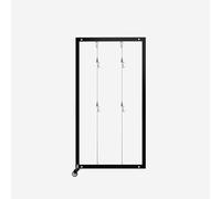 Espositore artistico portatile per esposizioni e marketing, confezione da 8 pezzi, 100 x 200 cm, ideale per fiere artigianali e presentazioni artistiche