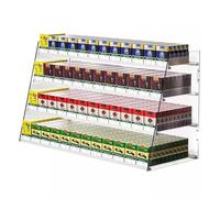 Espositore Automatico - Armadietto per la Vendita al Dettaglio di gomme da Masticare e Piccoli Giocattoli, Trasparente, 38x29x18 cm - Perfetto per Negozi e minimarket