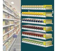 Espositore Automatico For Spingisigarette A 2-7 Strati, Vetrine For Sigarette MONTATE A PARETE, Espositore In Acrilico Trasparente For Strappi(H35cm,L80cm)