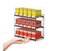 Espositore automatico per sigarette, trasparente, da 3 a 5 ripiani, per negozi al dettaglio, portasigarette organizzato, dimensioni 44,7 x 16 x 38,5 cm, perfetto per merchandising e visibilità