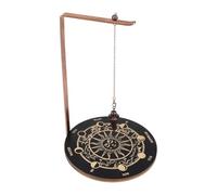 Espositore - Base in legno da 18 cm, supporto per cornice in rame, elegante organizer in , supporto per Endulum spirituale, accessorio per meditazione e decorazione per la casa