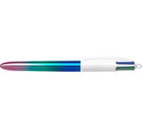 Display Bic a gradiente a 4 colori da 30 penne a sfera retrattili - Punta media da 1,0 mm - Inchiostro a base di olio - Corpo b NEW