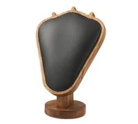 Espositore Busto Per Collane Cornice espositiva for collane di gioielli in legno, modello for impressioni, espositore for vetrine, cornice for(Black)