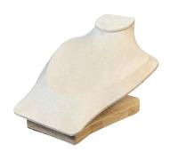 Espositore Busto Per Collane Espositore for collane in lino, espositore for ritratti, for vetrine, for gioielli, for manichini, for busti(21CM)