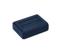 Espositore Busto Per Collane Window Jewelry Display Props Blue Velvet Leather Portrait Neck Necklace Live Rack(12 * 3cm 2)