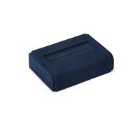 Espositore Busto Per Collane Window Jewelry Display Props Blue Velvet Leather Portrait Neck Necklace Live Rack(12 * 3cm)