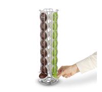 Espositore Capsule Caffè 32 Spazi Girevole Design Salvaspazio