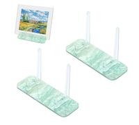 Espositore Carte Espositore Plexiglass Cavalletto Pittura,2 Pezzi Supporto per Cornici Fotografiche da Tavolo Distanza di Montaggio di 5,2 MM per Cornici Fotografiche di Spessore Inferiore a 16,5 MM