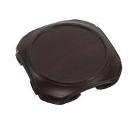 Espositore cinese in legno | Base per vaso orientale | Piedistallo per teiera