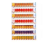 Espositore Commerciale Al Dettaglio Scaffale Sigarette Montato A Muro Scatola Acrilica Espositori Di Fiammiferi Negozi Di Convenienza Per Supermercati, Negozi Al Dettaglio E Bar ( Colore : Chiaro , Ta