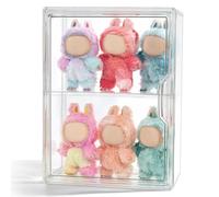 Espositore compatibile con Labubu POP MART, espositore in acrilico trasparente per bambole POP MART Labubu, 1 confezione