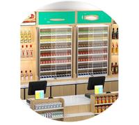 Espositore con Serratura di Sicurezza - Armadietto Versatile per gomme da Masticare, scatole di fiammiferi e accendini - Robusto, Elegante, 60x80,5x17,3 cm (Nero)