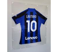 Espositore cornice teca per DIVISA MAGLIA DA CALCIO FOOTBALL ECC. in plexiglass