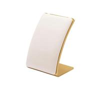 Espositore creativo for gioielli, organizer for pendenti in microfibra di metallo(White)