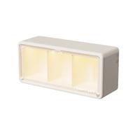 Espositore da collezione - Scatola in acrilico trasparente, scatola luminosa portatile, organizer trasparente leggero | Figure bambole modelli vetrina armadio per decorazioni domestiche ufficio