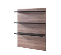 Espositore da parete con mensole per centro estetico salone parrucchiere