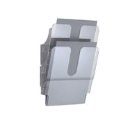 Display da parete Flexiplus - 2 tasche A4 - trasparente - Durable