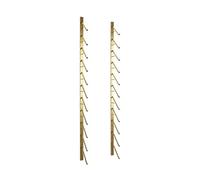Espositore da parete per campioni, organizer per piastrelle da pavimento, supporto per campioni in ceramica per piano di lavoro del negozio al dettaglio, espositore 180 x 21 cm
