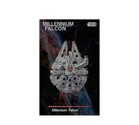 Espositore da parete per Lego 75375 Millennium Falcon - Supporto da parete per montaggio a parete con telaio per auto da corsa, regalo ideale per gli appassionati di modellini, 50 x 80 cm (75375 C)